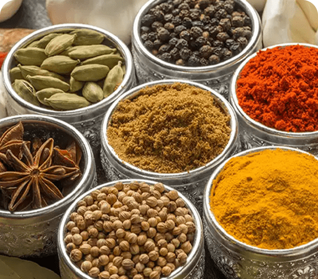 Most used spices for Indian Food items