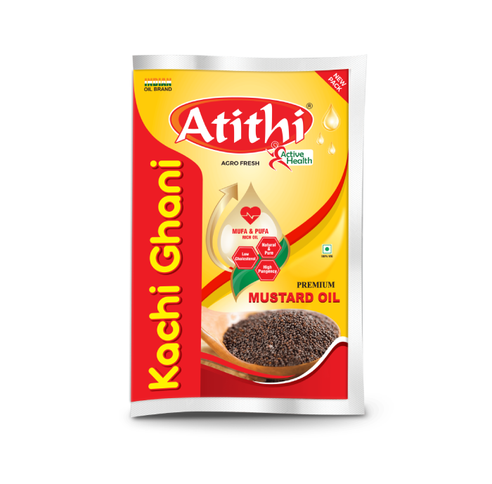 Atithi Premium Kachi Ghani Mustard Oil
