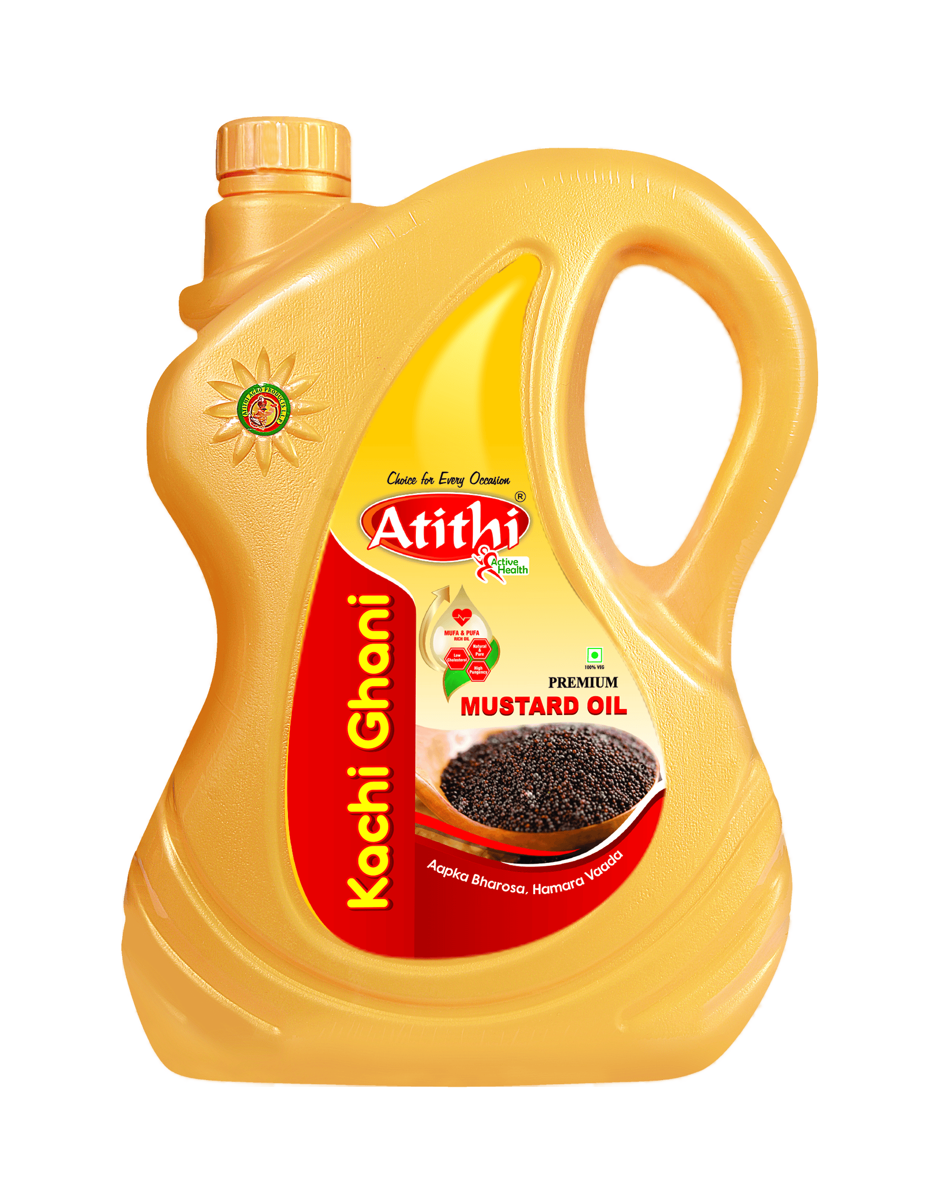 Atithi Premium Kachi Ghani Mustard Oil