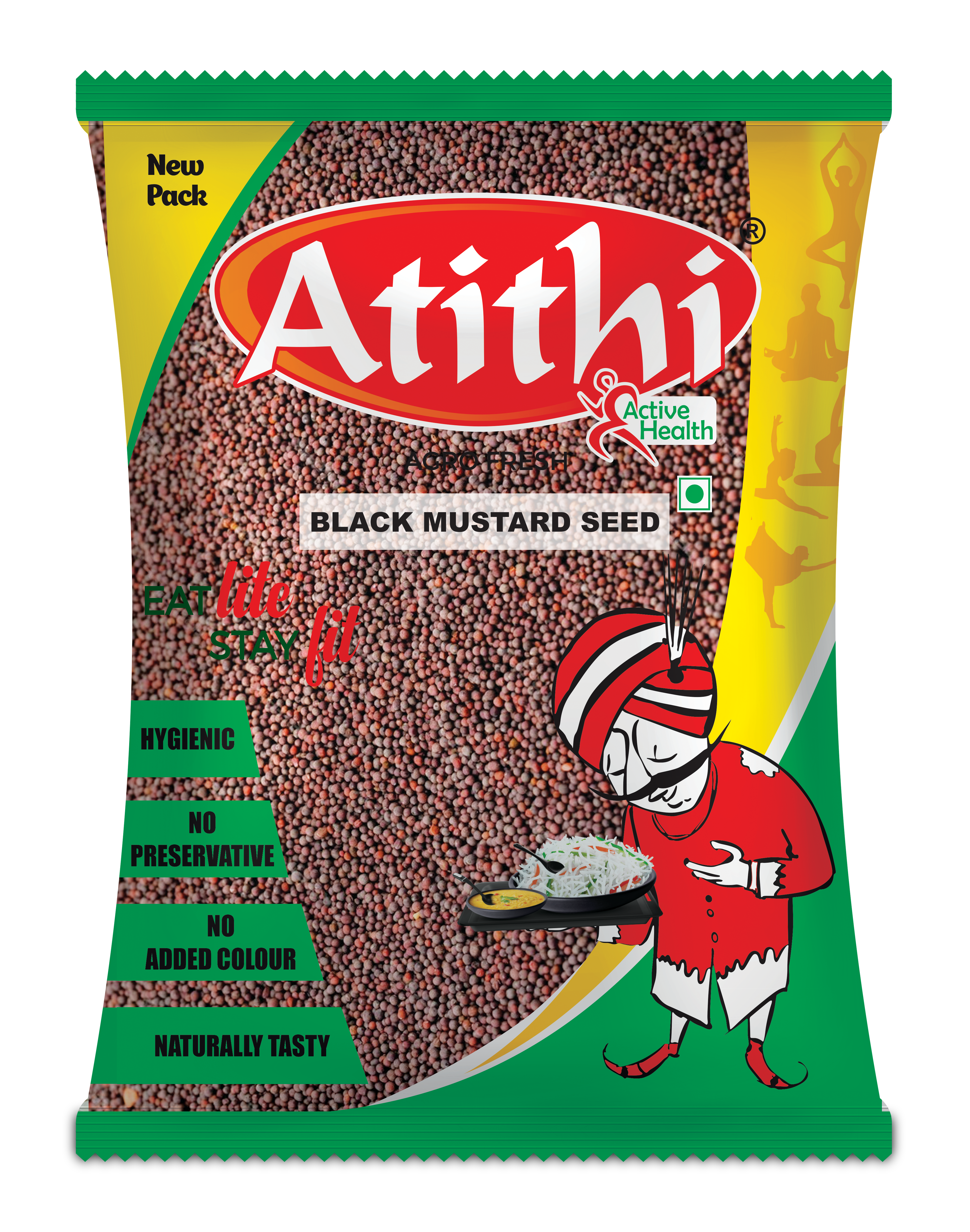 Atithi Black Mustard Seeds (Big)