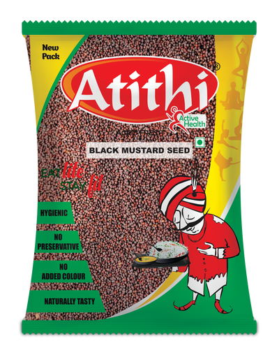 Atithi Black Mustard Seeds (Big)