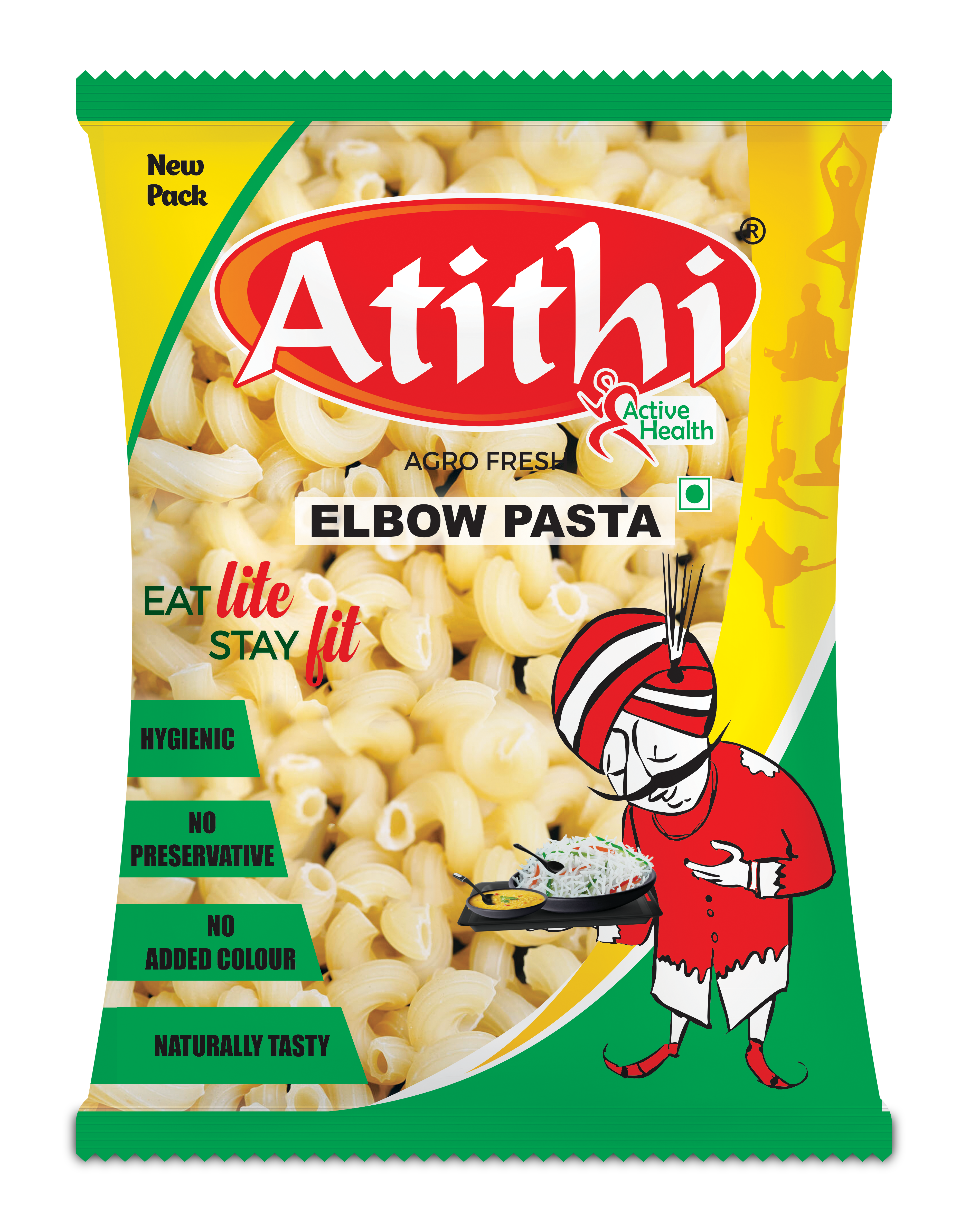 Atithi Elbow Pasta (100% Sooji)