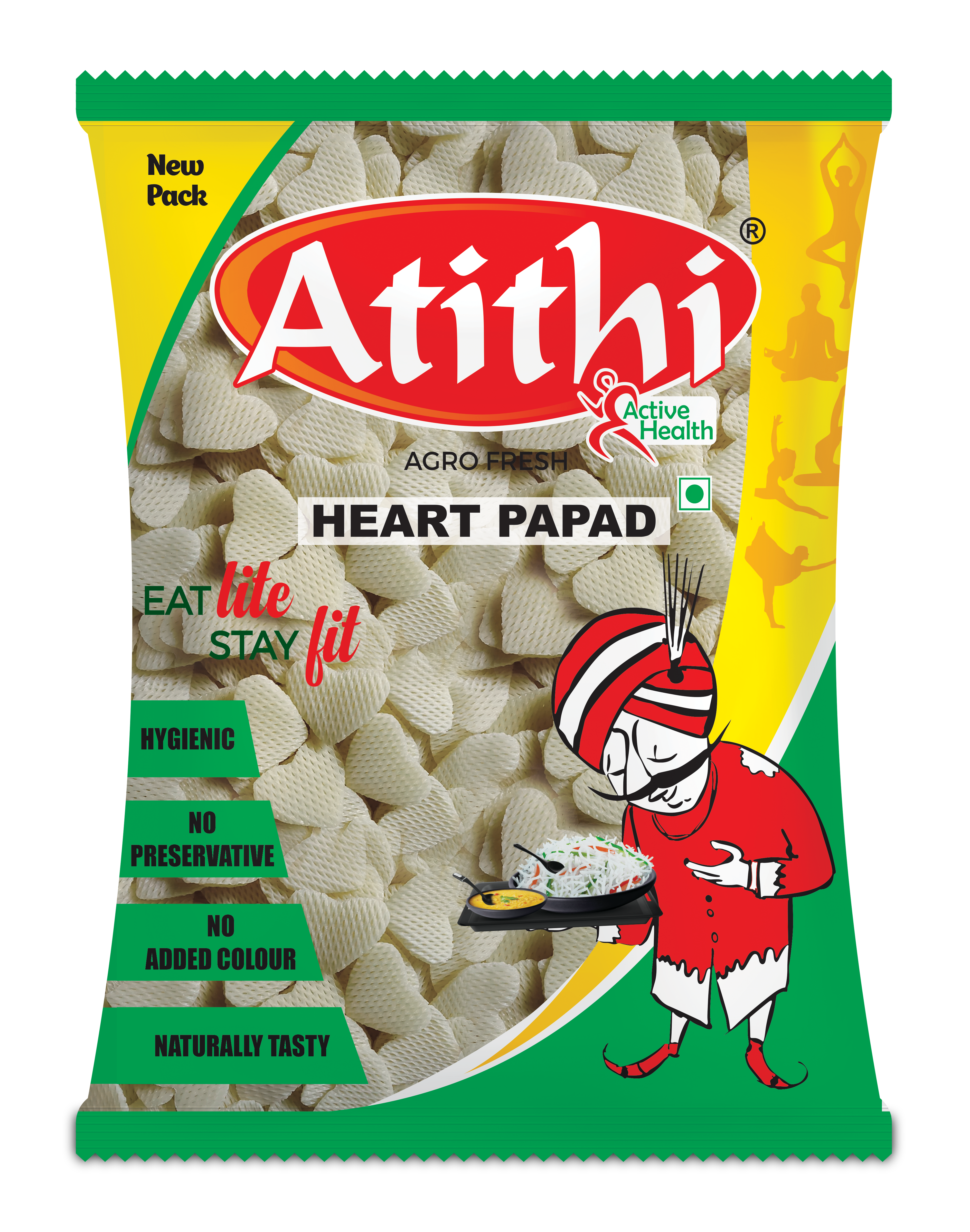 Atithi Heart Shaped Fryums