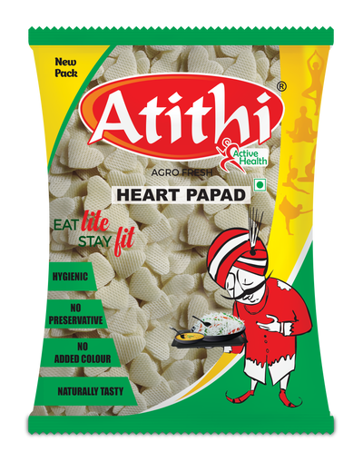Atithi Heart Shaped Fryums