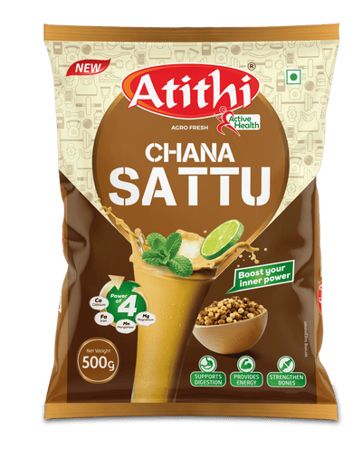 Atithi 100% Pure Chana Sattu (Hand Roasted)