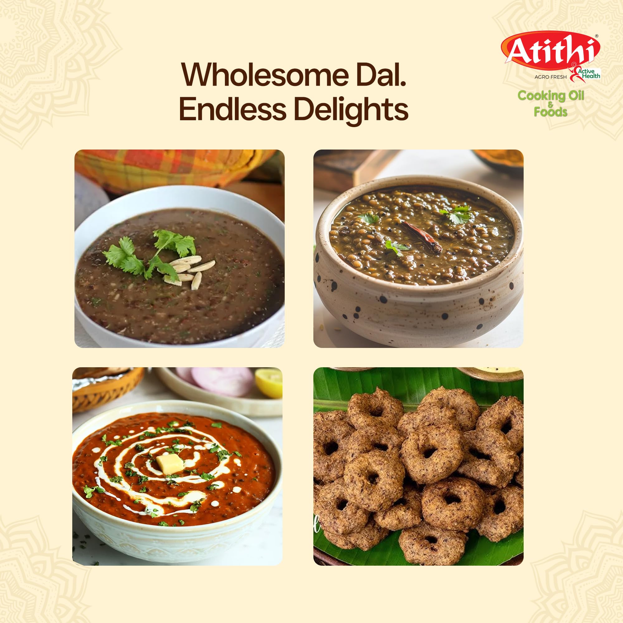 Atithi Premium Black Urad Dal (Sabut)