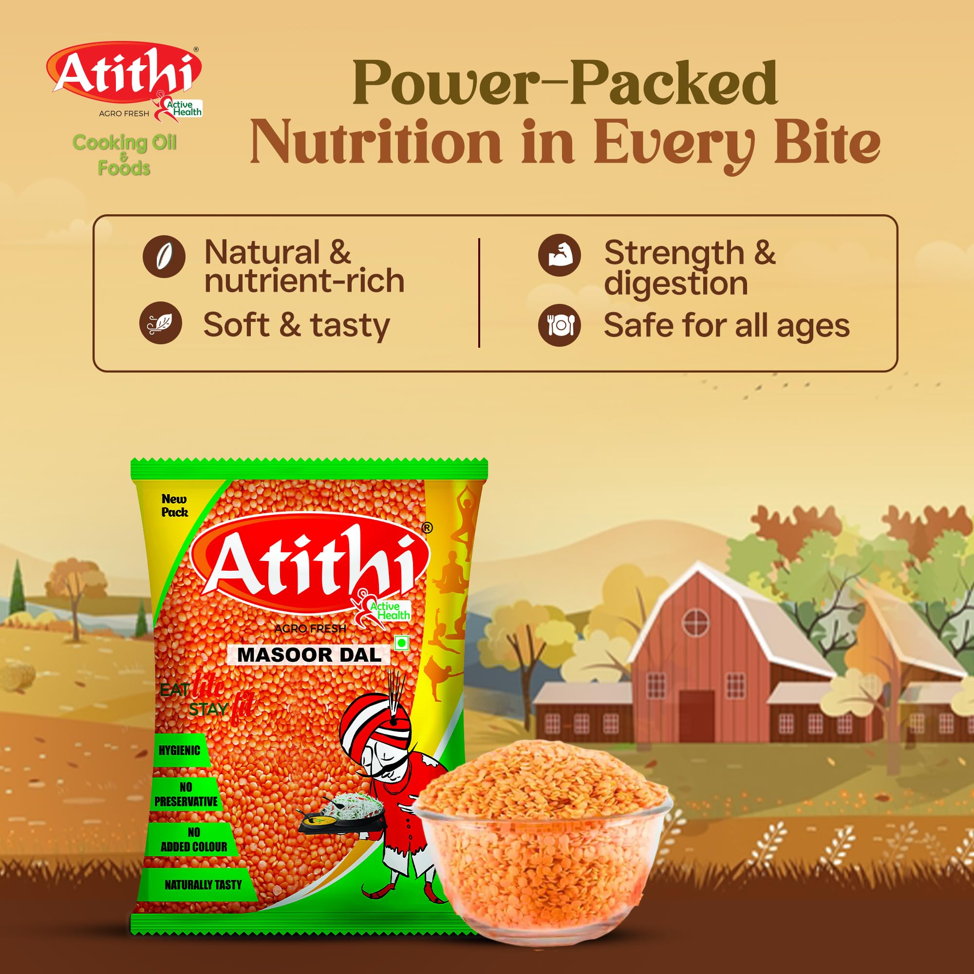 Atithi Masoor Dal Malka