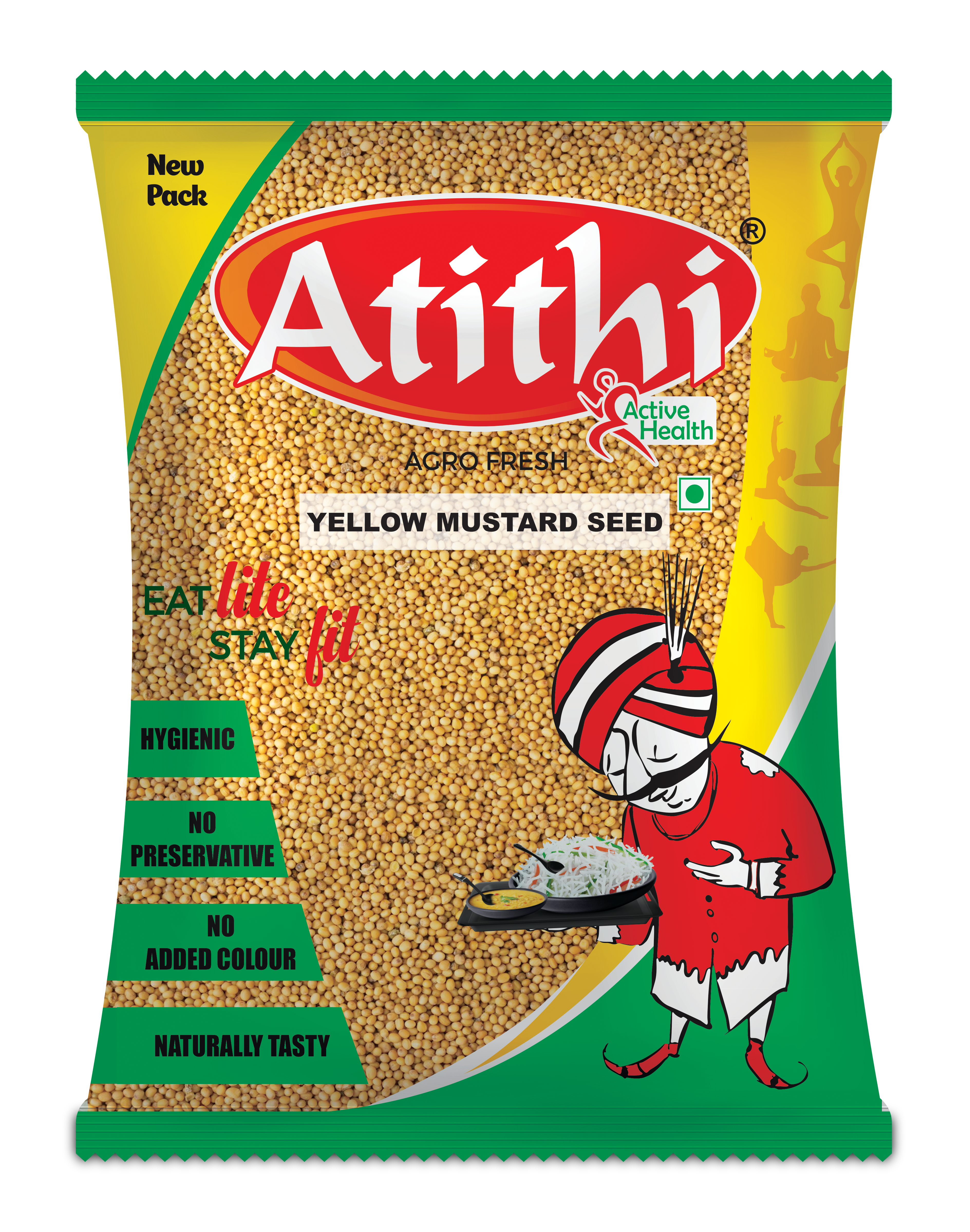Atithi Yellow Mustard Seeds (Peeli Sarson)