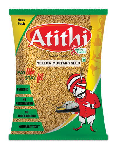 Atithi Yellow Mustard Seeds (Peeli Sarson)