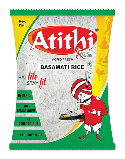 Atithi Premium Sella Basmati Rice (Long Grains)